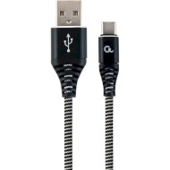 Кабель CABLEXPERT Premium USB2.0 AM/CM Black 2м (CC-USB2B-AMCM-2M-BW)