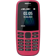 Мобільний телефон NOKIA 105 (2019) SS Pink (16KIGP01A13)