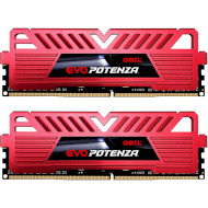 Модуль пам'яті GEIL EVO Potenza Red DDR4 3200MHz 16GB Kit 2x8GB (GPR416GB3200C16ADC)