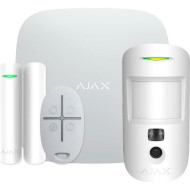 Комплект охоронної сигналізації AJAX StarterKit Cam White (000016461)