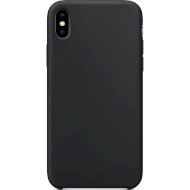 Чехол MAKE Silicone для iPhone XS Black (MCS-AIXSBK)