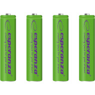 Аккумулятор ESPERANZA Green AAA 1000mAh 4шт/уп (EZA102G)