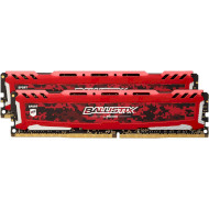 Модуль памяти CRUCIAL Ballistix Sport LT Red DDR4 3200MHz 32GB Kit 2x16GB (BLS2K16G4D32AESE)