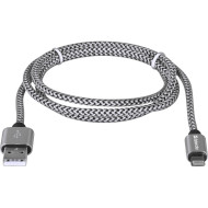 Кабель DEFENDER ACH01-03T PRO USB2.0 AM/Apple Lightning White 1м (87809)