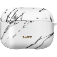 Чохол LAUT Huex Elements for AirPods Pro Marble White (L_APP_HXE_MW)