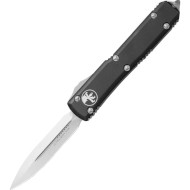 Складной нож MICROTECH Ultratech Double Edge Stonewash Blade Black (122-10)