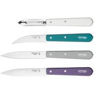 Набор кухонных ножей OPINEL Les Essentiels Art Deco 4пр (001939)