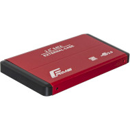 Карман внешний FRIME FHE23.25U30 2.5" SATA to USB 3.0 Red