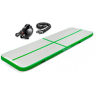 Надувной гимнастический мат 4FIZJO Air Track Mat 4m Green (4FJ0094)