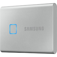 Портативний SSD SAMSUNG T7 Touch 2TB Silver (MU-PC2T0S/WW)