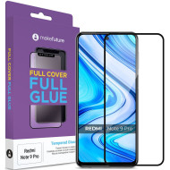 Захисне скло MAKE Full Cover Full Glue для Redmi Note 9 Pro (MGF-XRN9P)