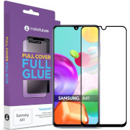 Защитное стекло MAKE Full Cover Full Glue для Galaxy A41 (MGF-SA41)