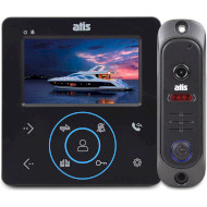 Комплект відеодомофона ATIS AD-480 Black + AT-380HR Black