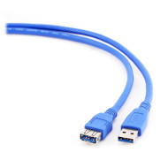 Кабель-подовжувач CABLEXPERT USB3.0 AM/AF 1.8м (CCP-USB3-AMAF-6)