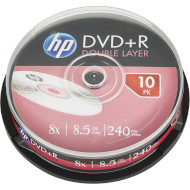 DVD+R DL HP 8.5GB 8x 10pcs/spindle (69309/DRE00060-3)