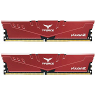 Модуль памяти TEAM T-Force Vulcan Z Red DDR4 3600MHz 16GB Kit 2x8GB (TLZRD416G3600HC18JDC01)