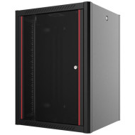 Настінна шафа 19" MIRSAN WTN (20U, 600x450мм, RAL9005) (MR.WTN20U45DE.01)