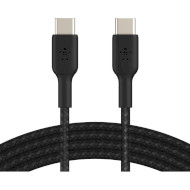 Кабель BELKIN Boost Up Charge Braided USB-C to USB-C 1м Black (CAB004BT1MBK)