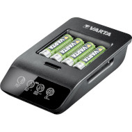 Зарядний пристрій VARTA LCD Smart Charger Plus + 4xAA 2100 mAh (57684 101 441)