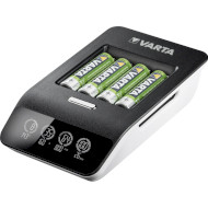Зарядний пристрій VARTA LCD Ultra Fast Charger Plus + 4xAA 2100 mAh (57685 101 441)