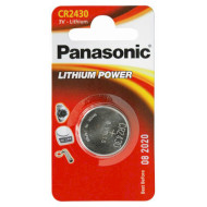 Батарейка PANASONIC Lithium Power CR2430 285mAh (CR-2430EL/1B)