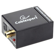 Конвертер видеосигнала CABLEXPERT Digital to Analog Audio Black (DSC-OPT-RCA-001)