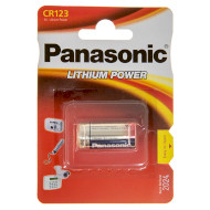 Батарейка PANASONIC Lithium Power CR123A (CR-123AL/1BP)