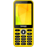 Мобільний телефон SIGMA MOBILE X-style 31 Power Yellow (4827798854761)