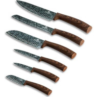 Набор кухонных ножей BERLINGER HAUS Forest Line 6пр (BH-2505)