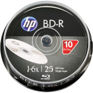 BD-R SL HP 25GB 6x 10pcs/spindle (69321/BRE00071-3)