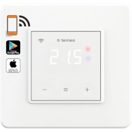 Сенсорний термогулятор з Wi-Fi програмований TERNEO SX White