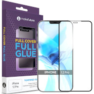 Захисне скло MAKE Full Cover Full Glue для iPhone 12 Pro (MGF-AI12P)