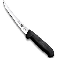 Кухонний ніж для обвалки VICTORINOX Fibrox Boning Flexible Black 150мм (5.6203.15)