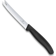 Нож кухонный для сыра VICTORINOX SwissClassic Cheese&Sausage Black 110мм (6.7863)