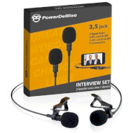 Мікрофон петличний POWERDEWISE Dual Microphone Set (PDW-2)