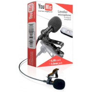 Мікрофон петличний YOUMIC Lavalier Lapel Microphone (1AYMC)