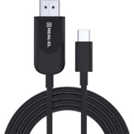 Кабель REAL-EL CHD-180 USB-C - HDMI 1.8м Black (EL123500044)
