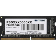Модуль пам'яті PATRIOT Signature Line SO-DIMM DDR4 2666MHz 16GB (PSD416G266681S)