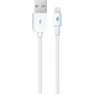Кабель TTEC 2DKM01 USB2.0 AM/Apple Lightning White 1.2м (2DKM01B)