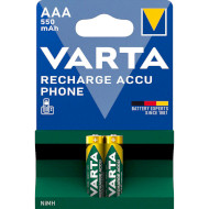 Аккумулятор VARTA Rechargeable Accu AAA 550mAh 2шт/уп (58397 101 402)