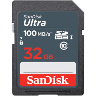 Карта пам'яті SANDISK SDHC Ultra 32GB Class 10 (SDSDUNR-032G-GN3IN)