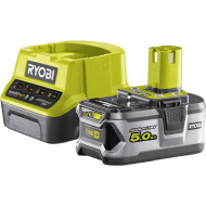 Зарядное устройство RYOBI One+ 18V 2A RC18120-150 + АКБ 18V 5.0Ah (5133003366)