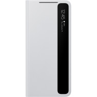 Чехол SAMSUNG Clear View Cover для Galaxy S21 Ultra Light Gray (EF-ZG998CJEGRU)