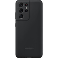 Чехол SAMSUNG Silicone Cover для Galaxy S21 Ultra Black (EF-PG998TBEGRU)