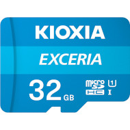 Карта памяти KIOXIA (Toshiba) microSDHC Exceria 32GB UHS-I Class 10 + SD-adapter (LMEX1L032GG2)