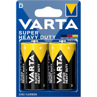 Батарейка VARTA Super Heavy Duty D 2шт/уп (02020 101 412)