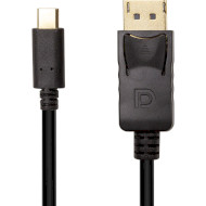 Кабель POWERPLANT USB-C - DisplayPort 3м Black (CA912544)