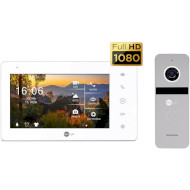 Комплект відеодомофона NEOLIGHT Sigma+ HD White + Prime FHD Pro Silver