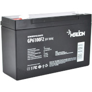 Акумуляторна батарея MERLION GP610F2 (6В, 10Агод)