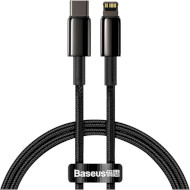 Кабель BASEUS Tungsten Gold Fast Charging Data Cable USB-C for Lightning 1м Black (CATLWJ-01)